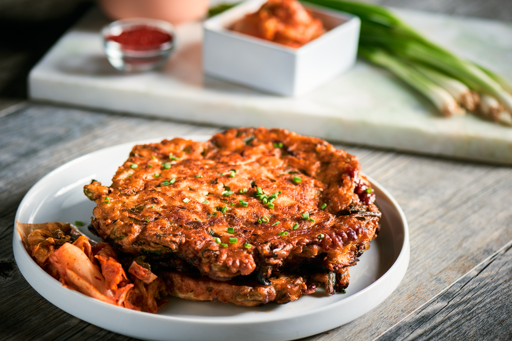 Kimchi Pancakes