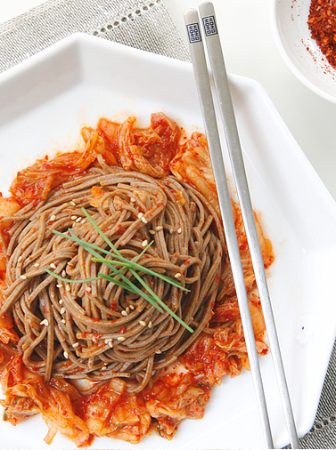 Cold Sesame Soba Noodle Salad