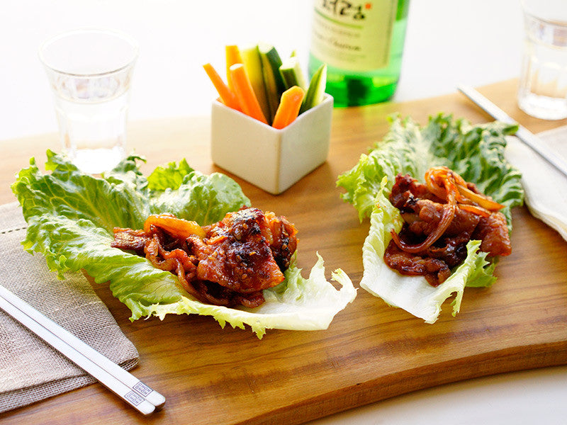 Pork Belly Ssam Lettuce Wrap