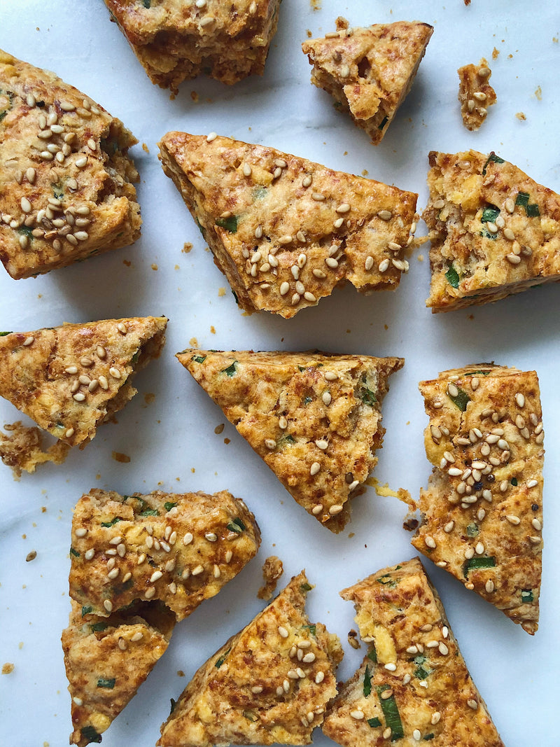 Gochujang Cheddar Onion Scones by Chef Paul Wang
