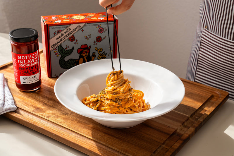 Easy Dinner: Gochujang Cacio e Pepe Pasta
