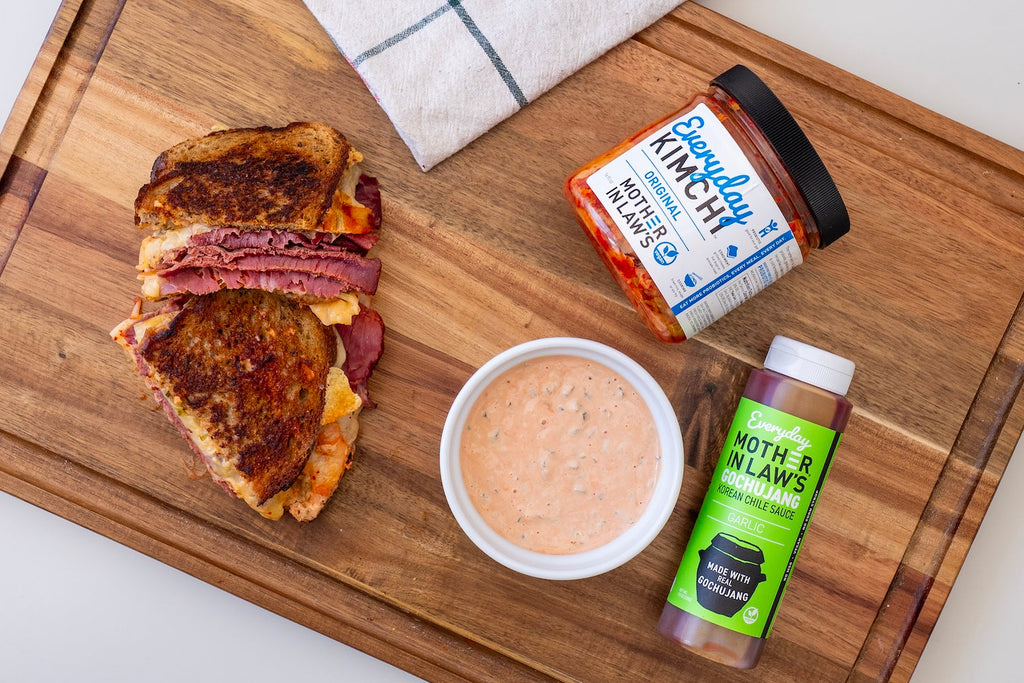 Kimchi Reuben Sandwich