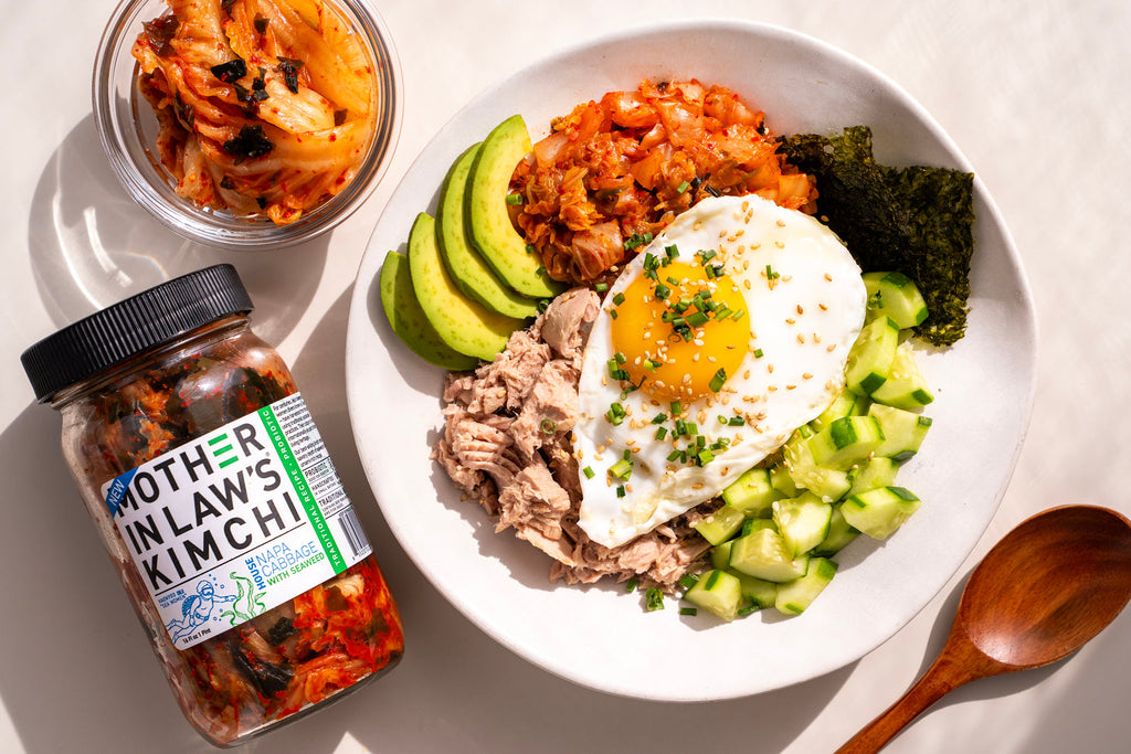 Seaweed Kimchi Tuna Bowl