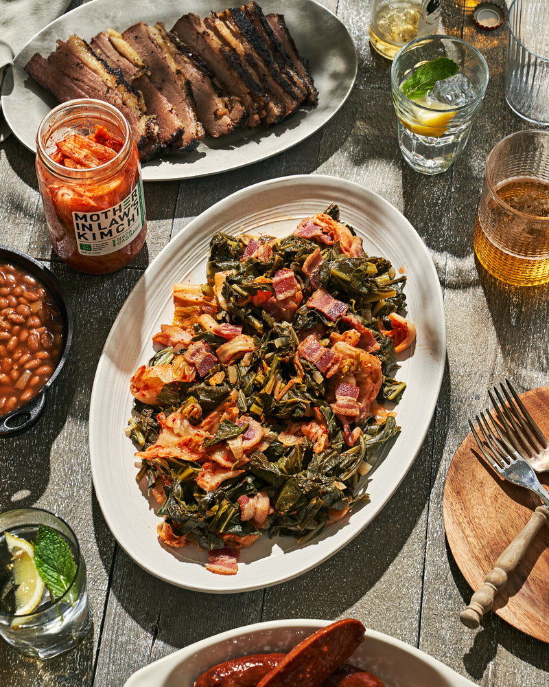 Collards and Kimchi