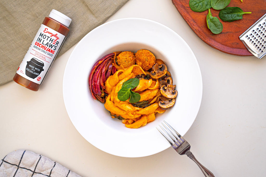 Easy, One-Pan Gochujang Pasta