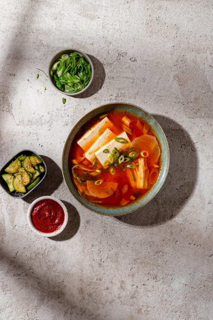 Kimchi-Tofu Soup