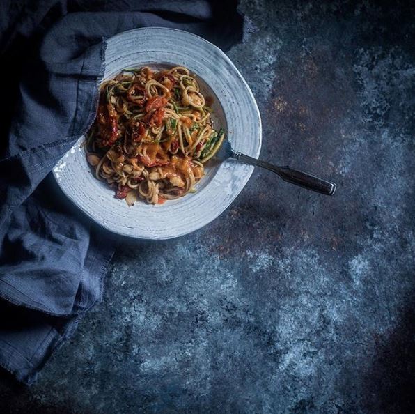 Spaghetti Arrabiata by The Korean Vegan