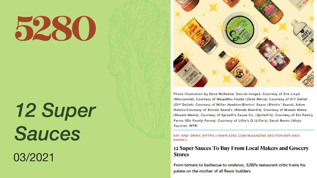 12 Super Sauces