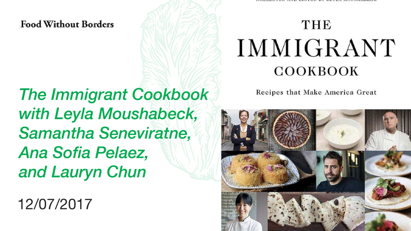 The Immigrant Cookbook