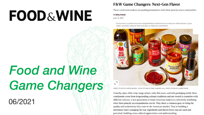 F&W Game Changers